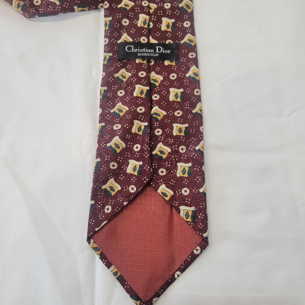 Christian Dior Vintage Tie OS